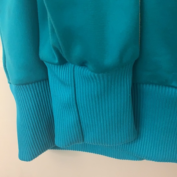 Adidas Classics Teal and Gold Stripe Track Jacket - Picture 5 of 8